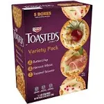 Keebler's Toasteds Crackers Variety Pack