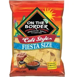 On The Border Cafe Style Tortilla Chips