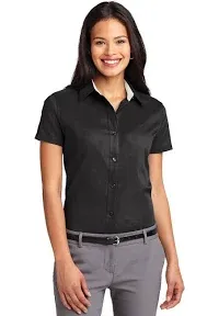 Port Authority Ladies Short Sleeve Easy Care Shirt