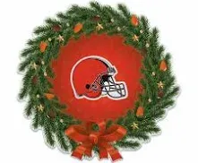 Rico Industries NFL Football Wreath Shape Cut Pennant