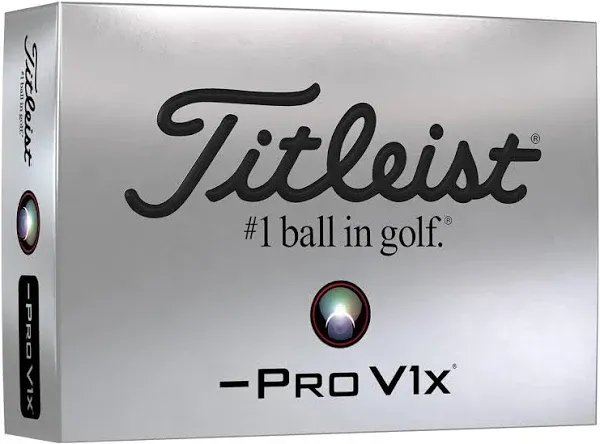 Titleist Left Dash Pro V1x Golf Balls