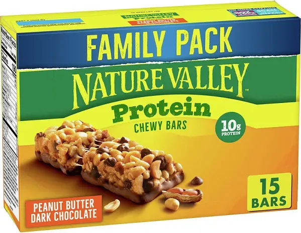 Nature Valley Protein Peanut Almond & Dark Chocolate Chewy Bar