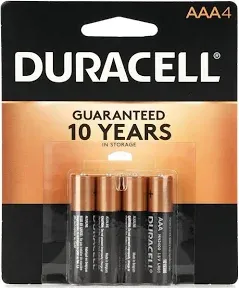 Duracell Coppertop Alkaline AAA Batteries