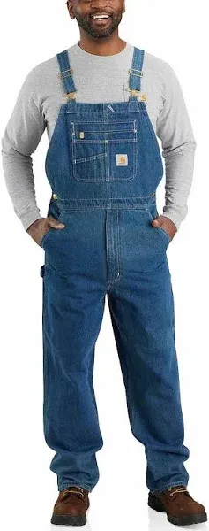 Carhartt Men's Loose Fit Denim Bib Overall