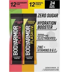 Bodyarmor Flash I.v. Electrolyte Powder Sticks