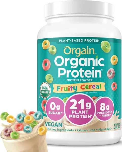 Organic Protein™ & Greens Plant Based Protein Powder - Vanilla Bean