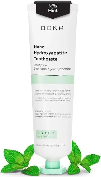 Fluoride Free Toothpaste - Nano Hydroxyapatite<wbr/>, Remineralizing<wbr/>, Sensitive Teeth,