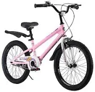 Royalbaby Freestyle Kids Bike for Boys Girls Childrens Bicycle with Kickstand, 18 inch Fuchsia