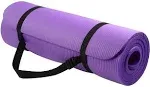 All Purpose 1/2-Inch Extra Thick High Density Anti-Tear Exercise Yoga Mat Purple