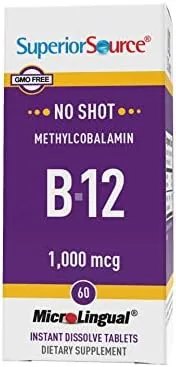 Superior Source No Shot Methylcobalamin B12