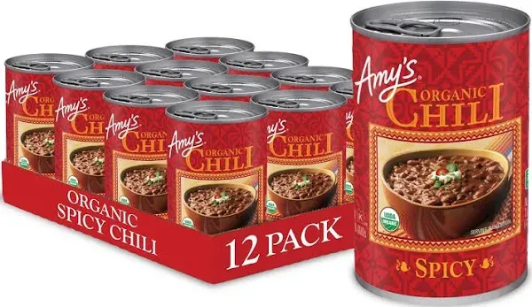 Amy&#039;s Kitchen Inc. Chili Spicy Organic, 416 g - Case of 12