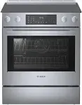 Bosch HEI8056U 800 Series Electric Slide-In Range 30" Stainless Steel