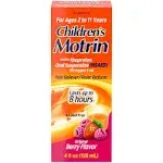 Motrin Liquid Berry Children's Pain & Fever Relief - 4 fl oz