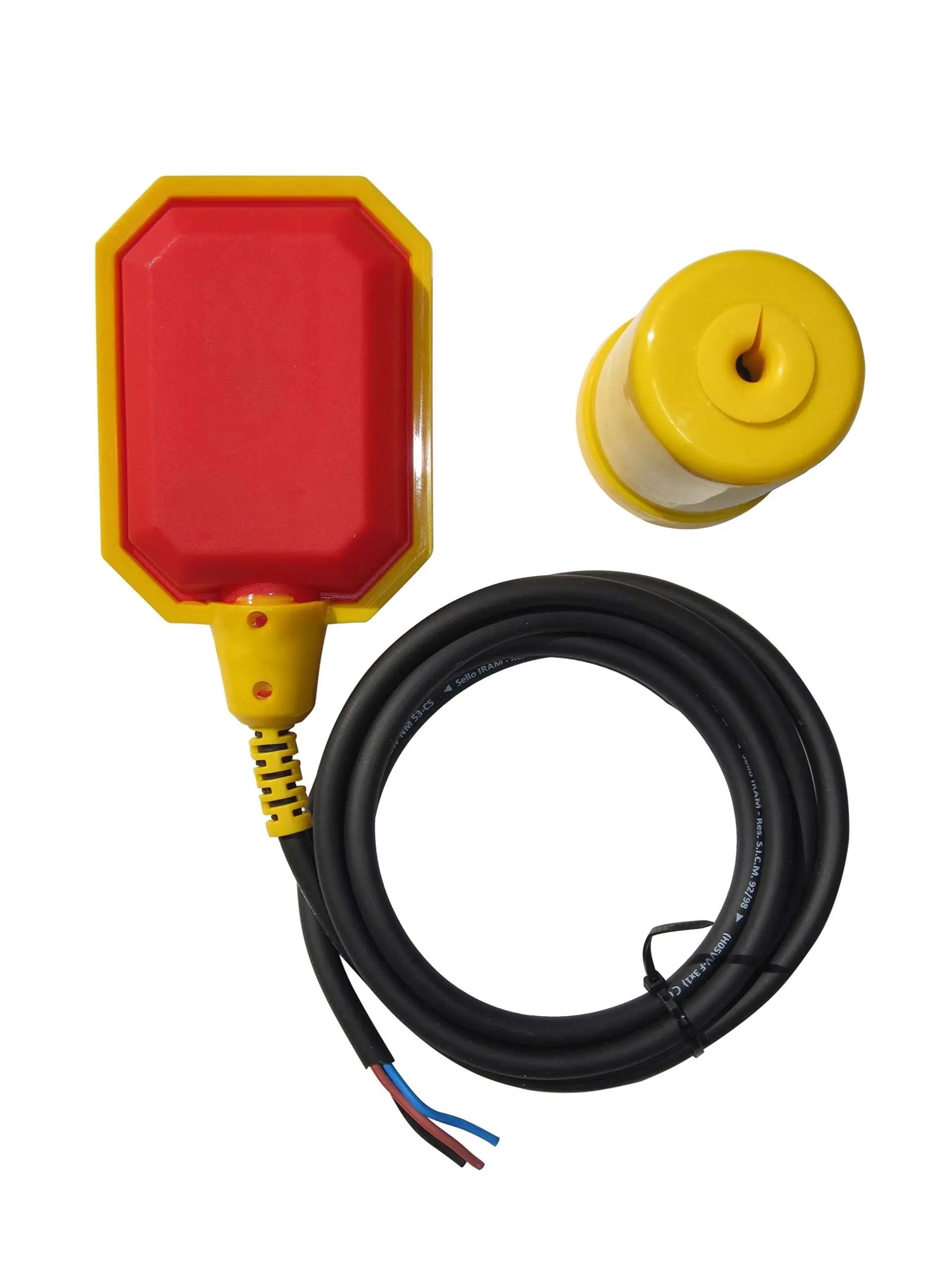 Float Switch w Short (6 ft) Cord, Water Tank, Sump Pump, Septic Applicatins