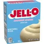 Jell O Instant Coconut Cream Pudding & Pie Filling