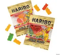 Haribo Gummy Bear Mini Packs