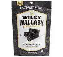 Wiley Wallaby Black Licorice