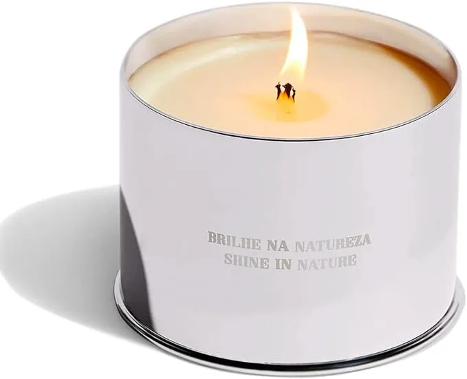 COSTA BRAZIL | Vela Candle - Luxury Clean Jungle Scent - Brazilian Botanicals - 100% Natural, Plant-Based Wax - 60-Hour Burn Time - 1ct, 16.5 oz.