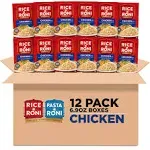 Quaker Rice A Roni, Chicken, 6.9oz Boxes 12 Pack