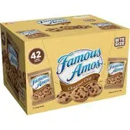 Famous Amos Cookies, Chocolate Chip, Bite-Size