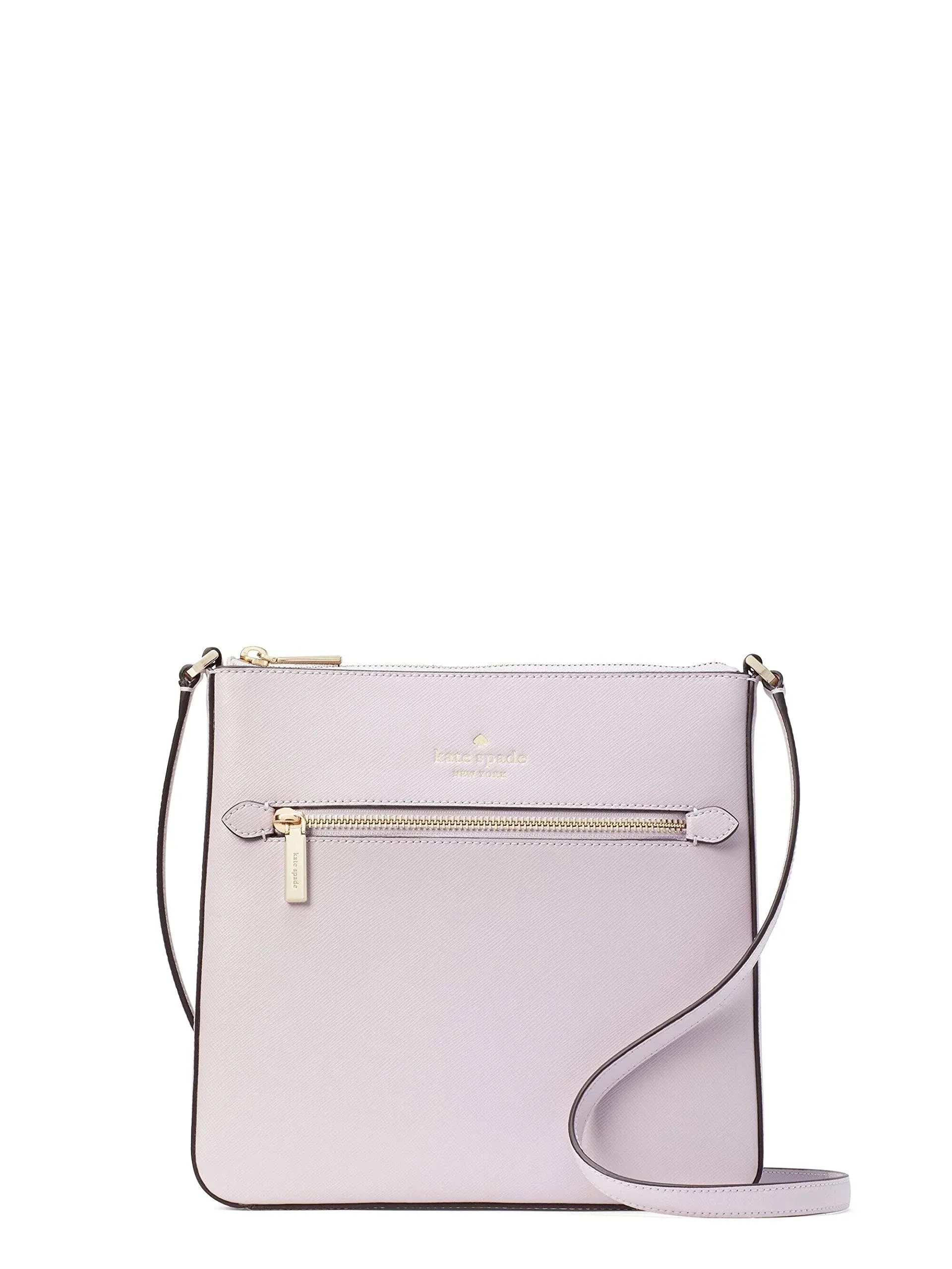 NWT. Kate Spade Sadie Crossbody North/South. Saffiano leather in chalk pink.