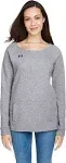 Under Armour Women's Hustle Fleece Crewneck Sweatshirt