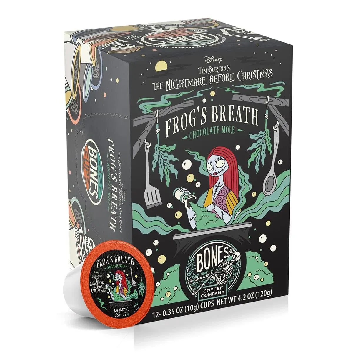 Frog's Breath Bones Cups - 12 Count