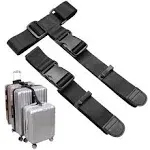 Superfeet Luggage Connector Straps,Add A Bag Suitcase Strap Belt,Luggage Clip Link,Multi A