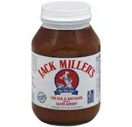 Jack Millers Bar-B-Que Sauce with a Cajun Accent