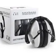 Pro For Sho 34dB Shooting Ear Protection Special Designed Ear Muffs Lighter Weight & Maximum Hearing Protection