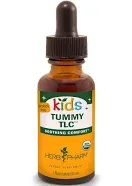 Herb Pharm Kids Certified-Organic Alcohol-Free Tummy TLC Liquid Herbal Formula, 1 Ounce (FKTUM01)