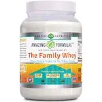 Amazing Formulas The Family Whey | 20 Grams Protein | Vanilla Flavor | 31 Servings