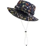 The North Face Class V Brimmer Hat Summit Navy Hand Tied Fly Print, S/M