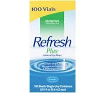 Refresh Plus Eye Drops Lubricant