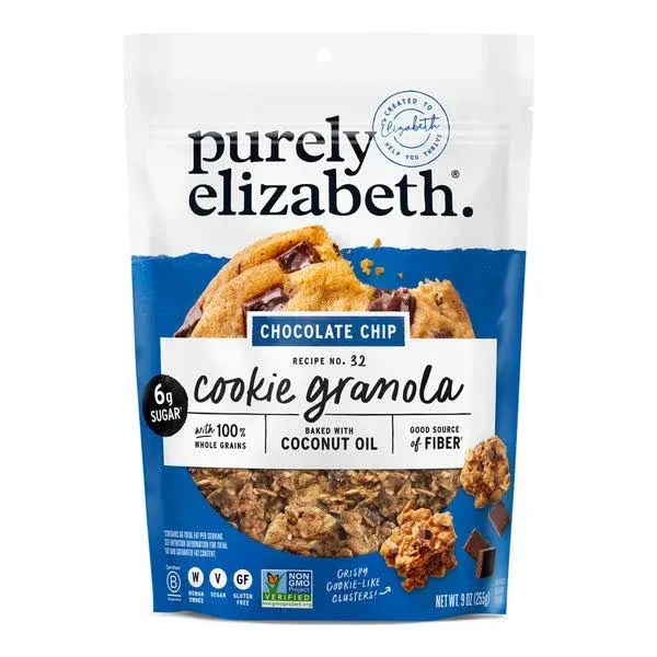 Purely Elizabeth Chocolate Chip Cookie Granola