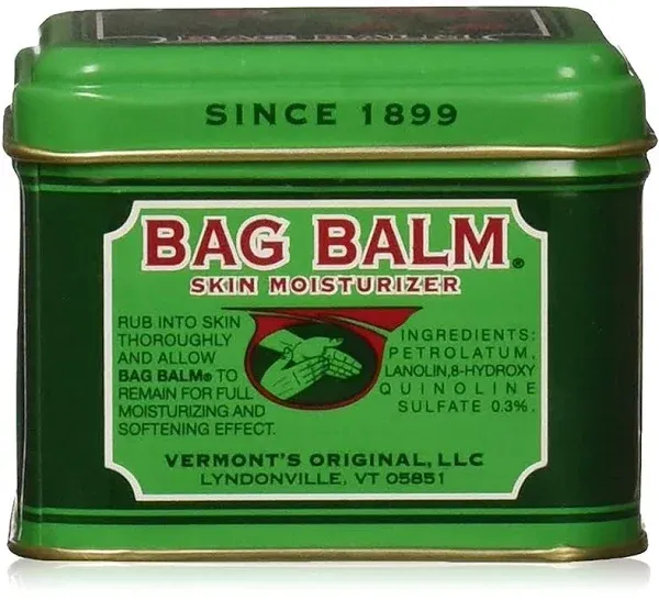 Vermont&#039;s Original BAG BALM SKIN MOISTURIZER Ointment HAND &amp; BODY for Dry Skin