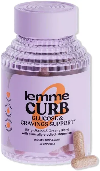 Lemme Curb Glucose & Cravings Support Capsules