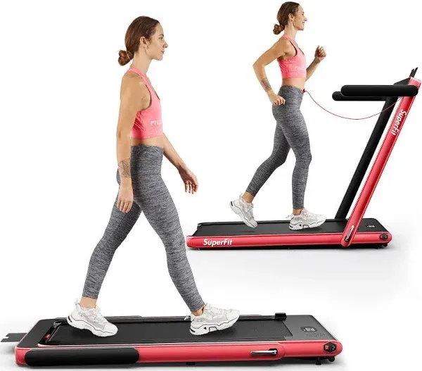 Goplus 2 in 1 Folding Treadmill