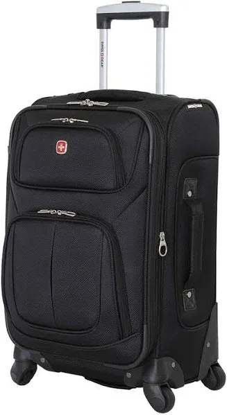 Swissgear - 25" Expandable Spinner - Black