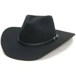 Stetson Seneca 4X Buffalo Cowboy Hat 7 3/8 / Black