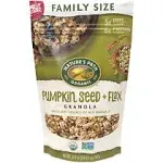 Nature's Path Organic Pumpkin Seed and Flax Granola, 24.7 Ounce (Pack of 6), Non-GMO, Heart Healthy, High Fiber, 6g Plant Based Protein