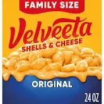 Velveeta Original Family Size Shells & Cheese, 24 oz