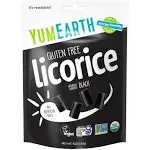 YumEarth Organic Black Licorice - 5 oz bag