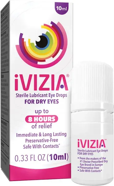 iVIZIA Sterile Lubricant Eye Drops