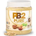 PB2 Pure Peanut Butter Powder - 2 LB32 oz Jar - No Added Sugar, No Added Salt, No Added Preservatives - 100 All Natural Roasted Peanuts - 6g of PL