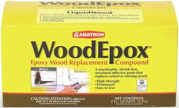 Abatron WoodEpox Epoxy Wood 2 Kit