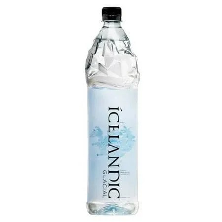 Icelandic Glacial Natural Spring Alkaline Water, 50.7 Fl Oz (Pack of 12)