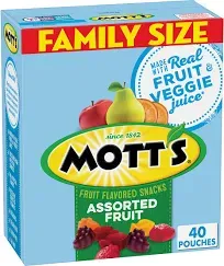 Mott's Assorted Fruit Flavored Snacks