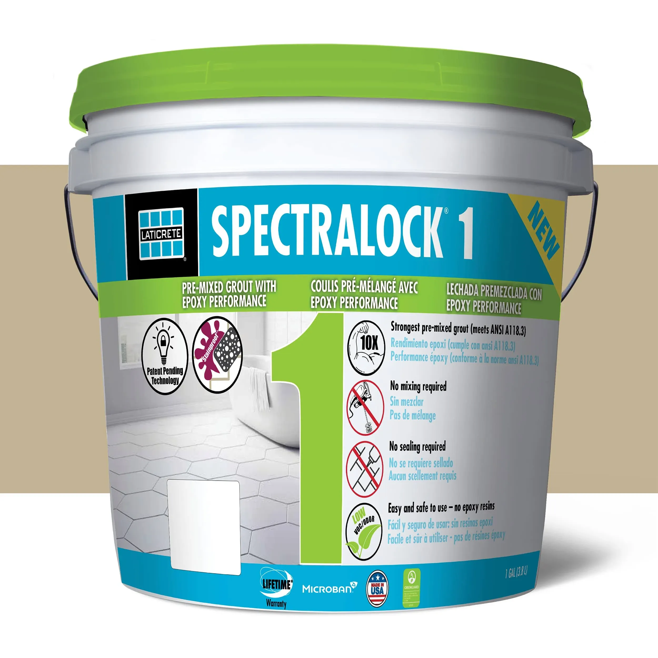 Laticrete SPECTRALOCK 1 Pre-Mixed Grout