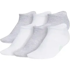 Adidas Women's 6-Pk. Superlite Classic No Show Socks - Pink